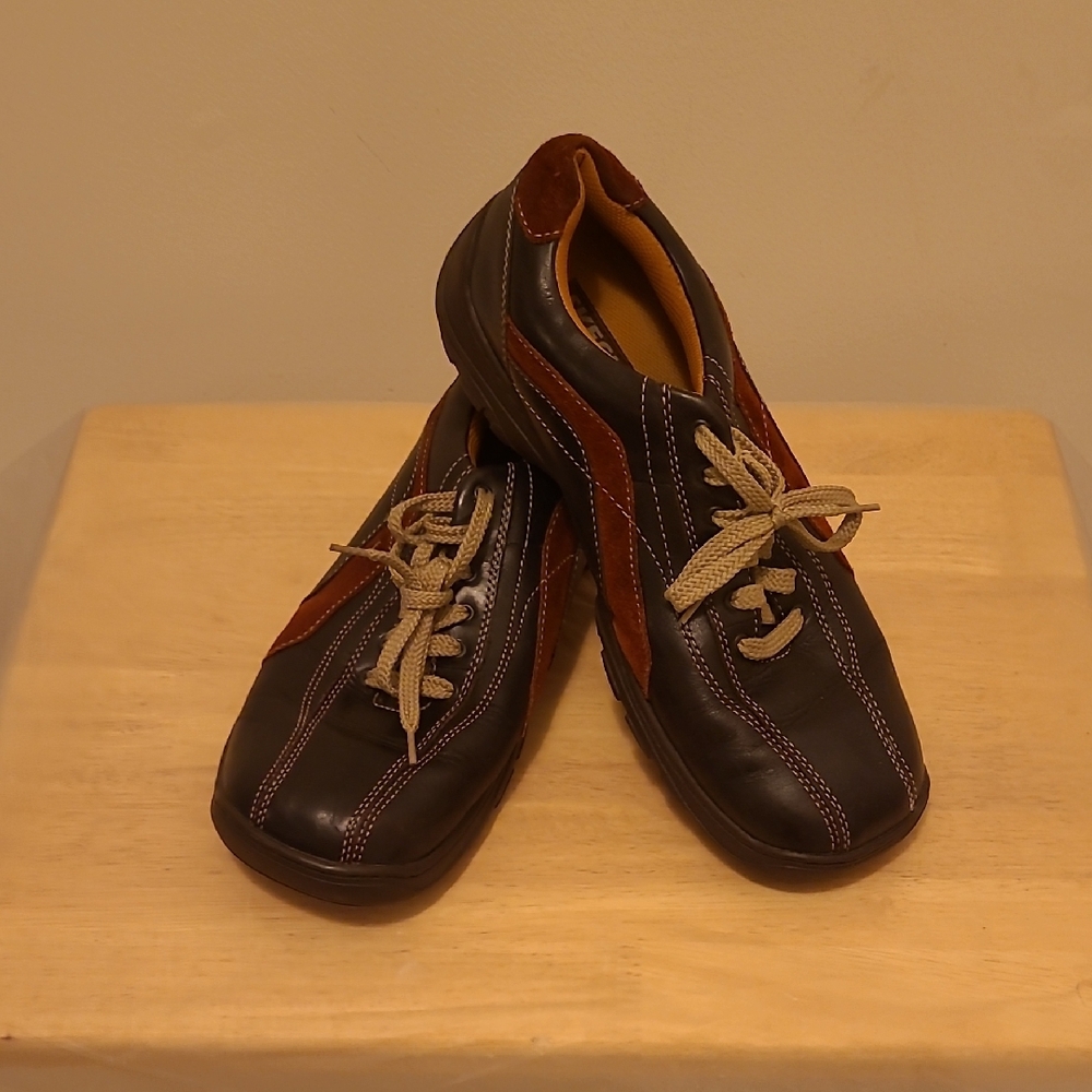 Skechers Men's Black and Brown Casual Shoes - Picture 2 of 6